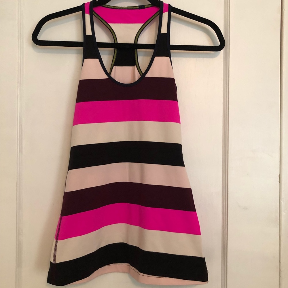 Lululemon Stripe Tank in Size 4